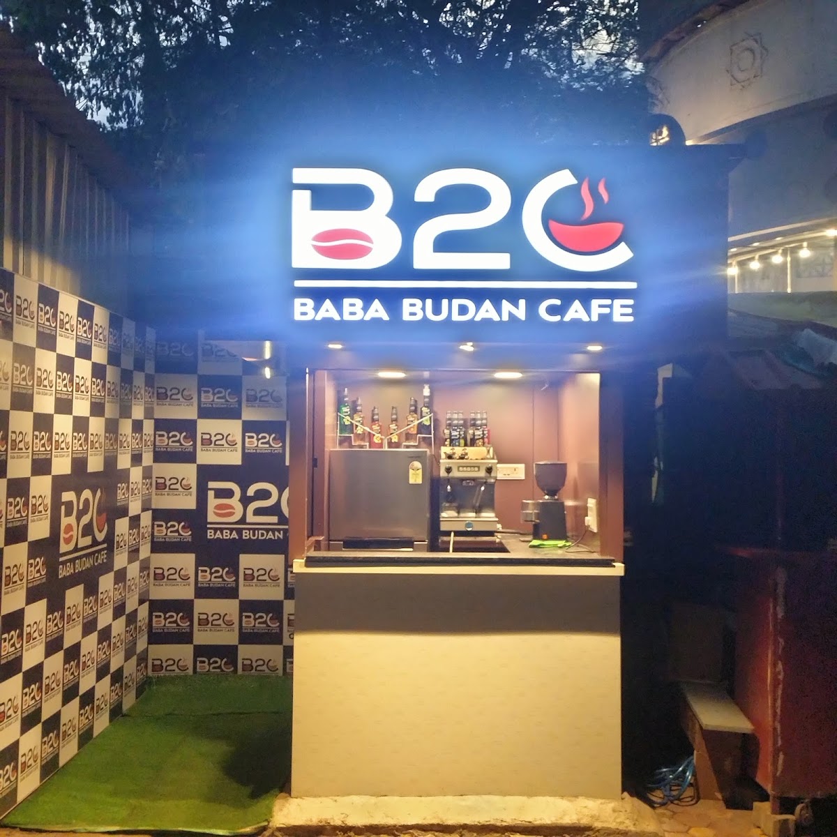B2C baba budan cafe