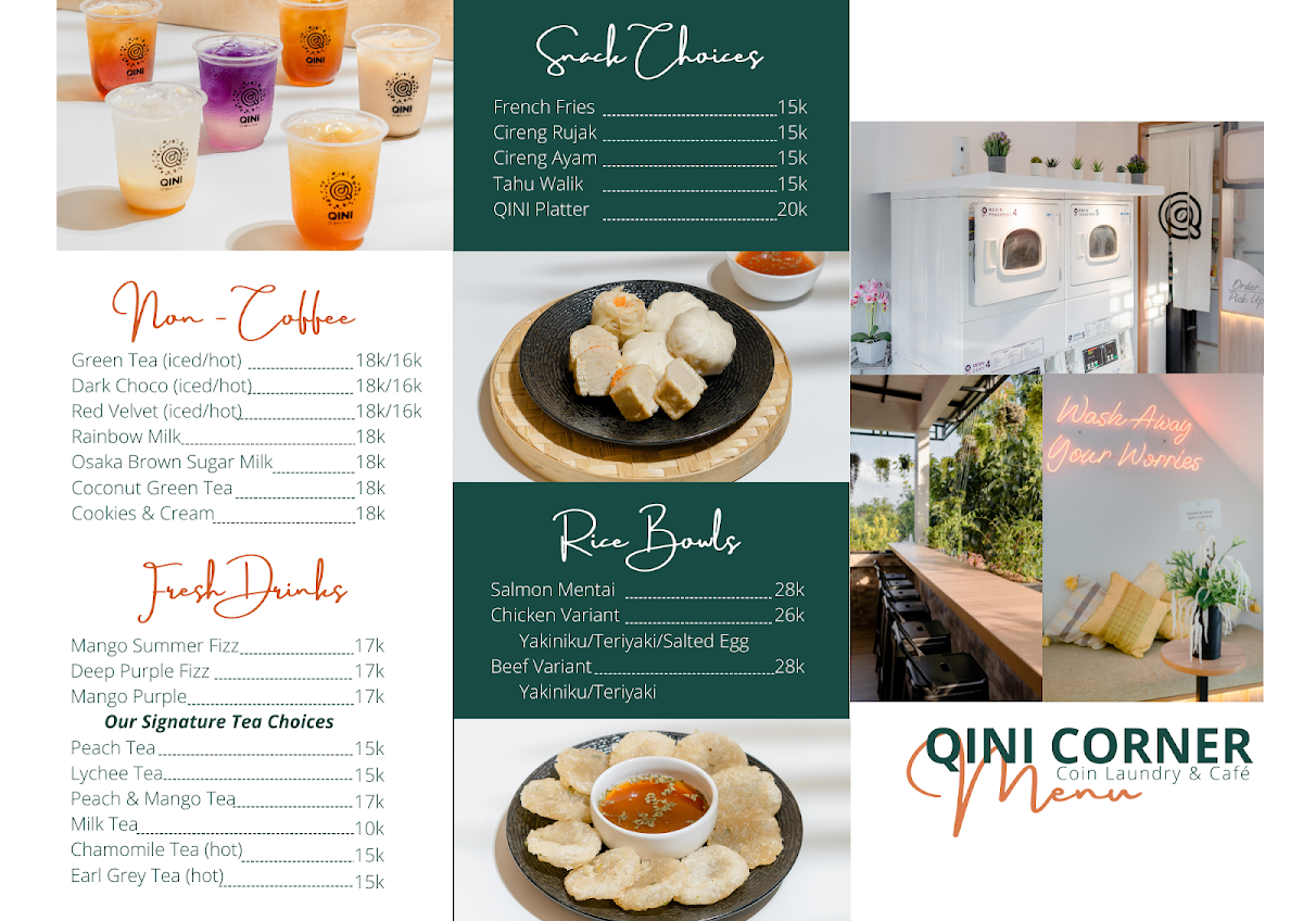 QINI Corner - CAFE & LAUNDRY - 1