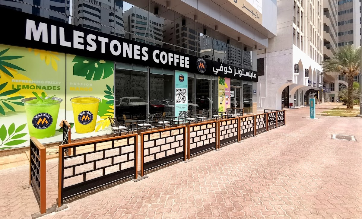 Milestones Coffee Airport Road Abu Dhabi - مايلستونز كوفي طريق المطار ابوظبي