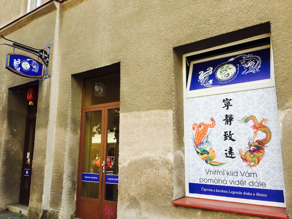 Cajovna a Kavarna legenda draka Fenixe