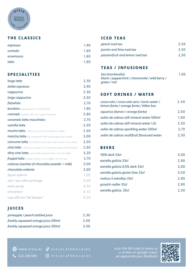 Nisia Cafetería y Bocatería - 2