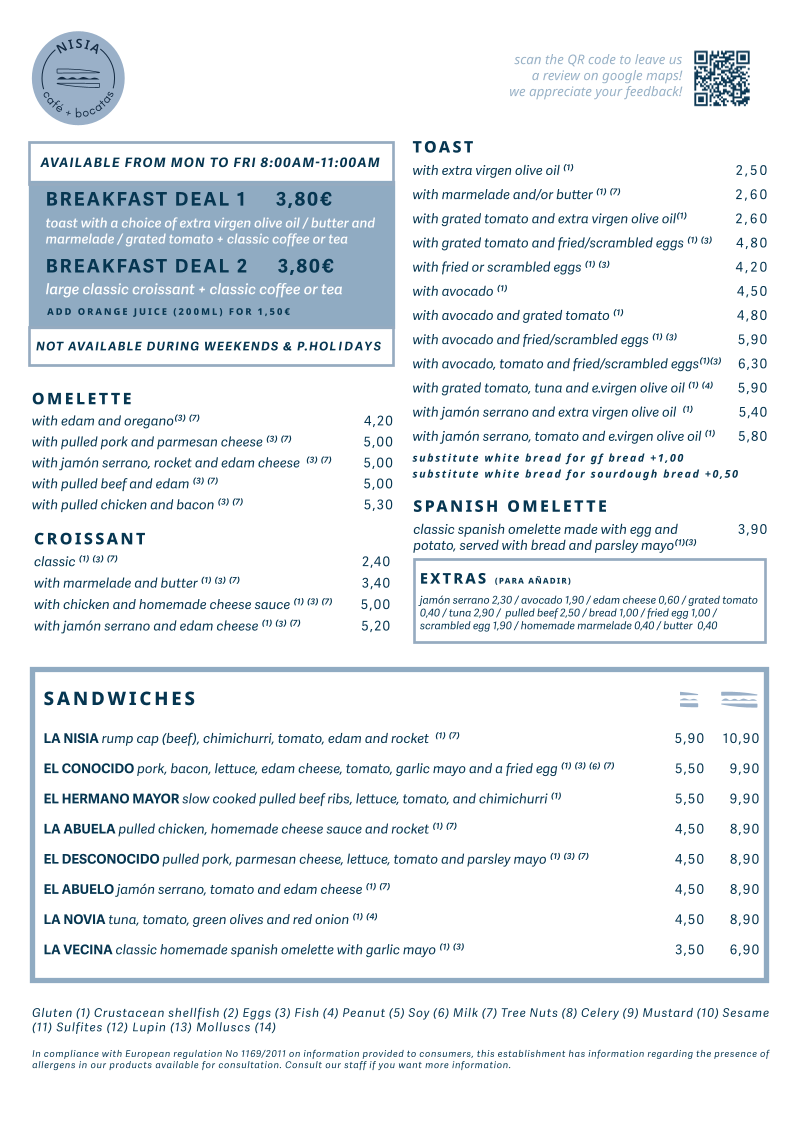 Nisia Cafetería y Bocatería - 3
