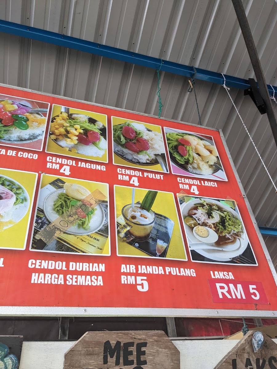 Cendol gula anau, Penganan Cair - 2