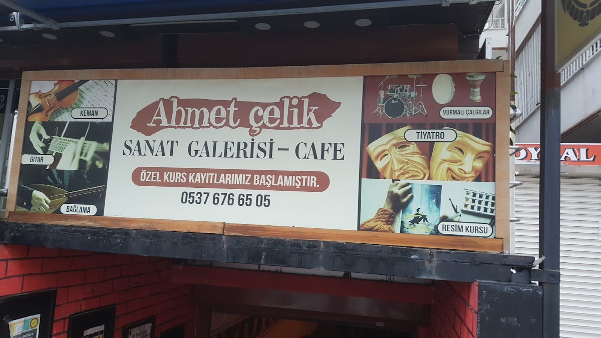 Ahmet Çelik Sanat Galerisi antika evi cafe