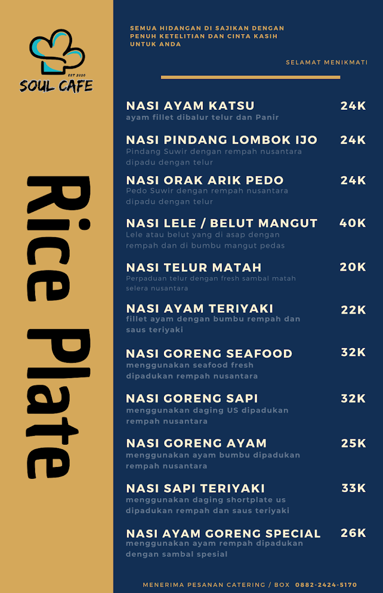 SOUL CAFE feat HAWKER'S STEAK BANYUMANIK Semarang - 1