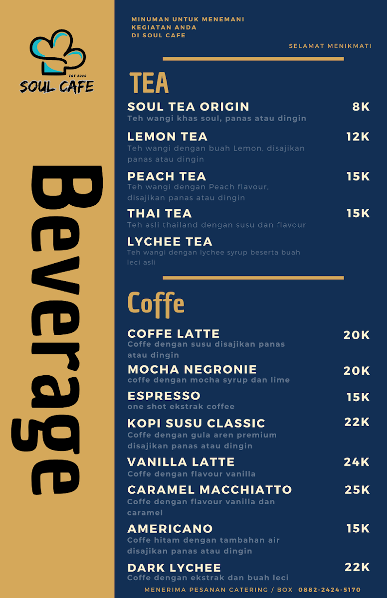 SOUL CAFE feat HAWKER'S STEAK BANYUMANIK Semarang - 2