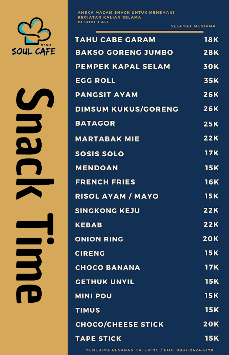 SOUL CAFE feat HAWKER'S STEAK BANYUMANIK Semarang - 3