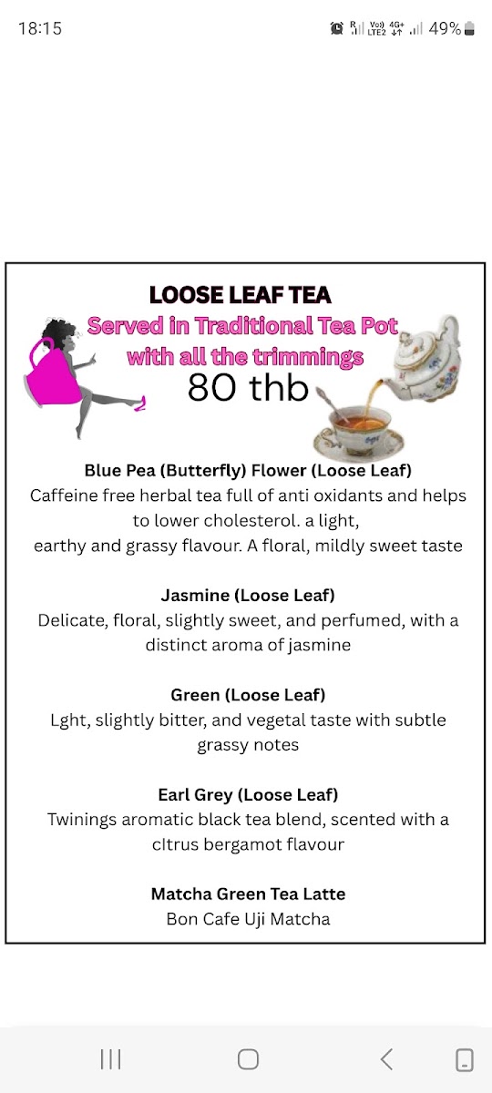 Tipsy Tea Thailand (Bligh Tea) - 5