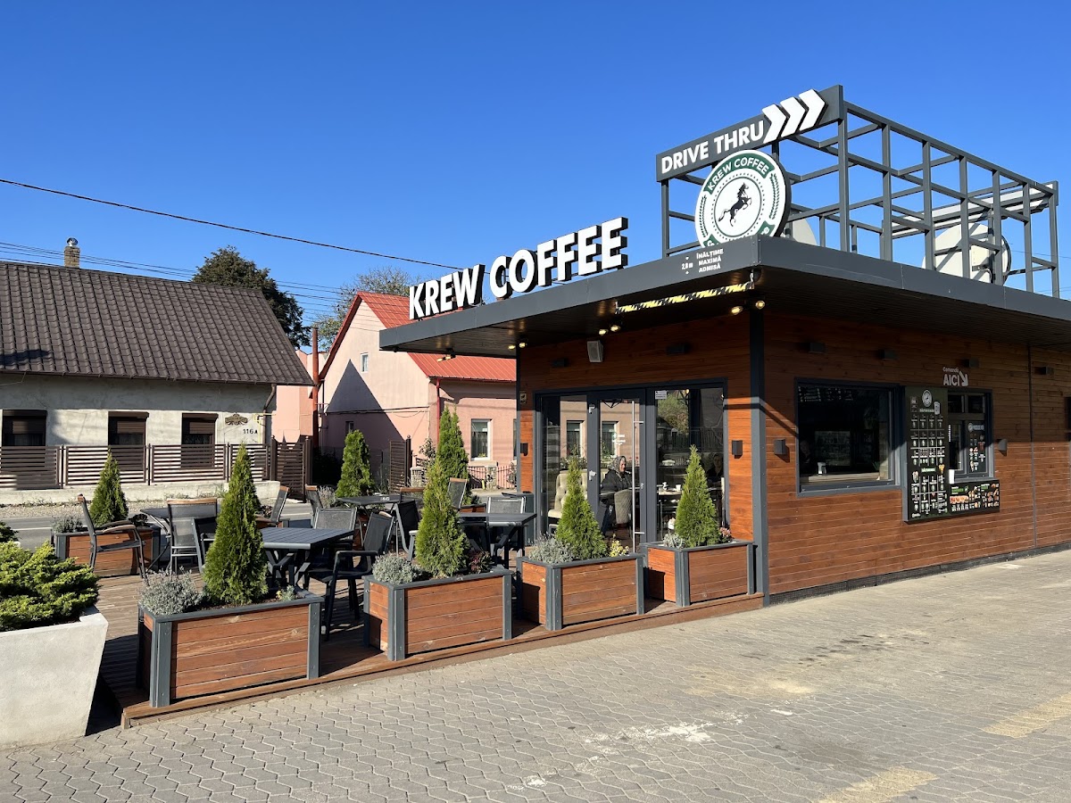 Krew Coffee drive in