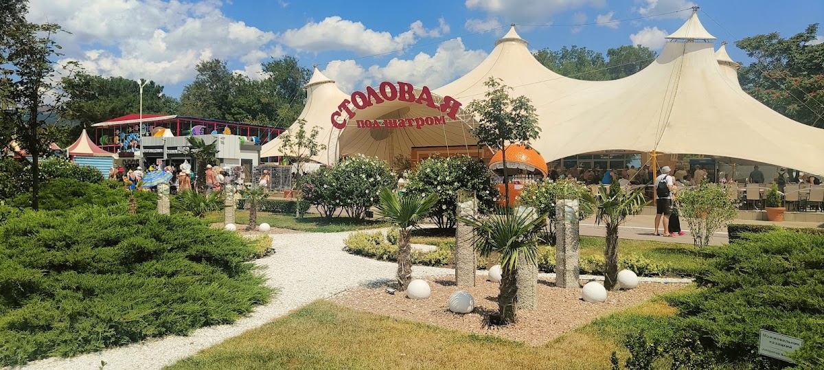 Dining under a tent - 3