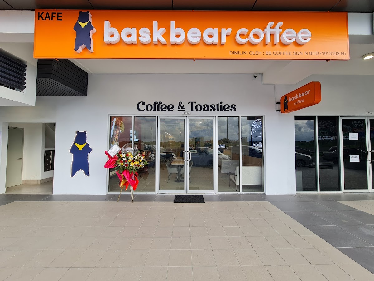 Bask Bear Coffee Aeropod Commercial Square KK Sabah
