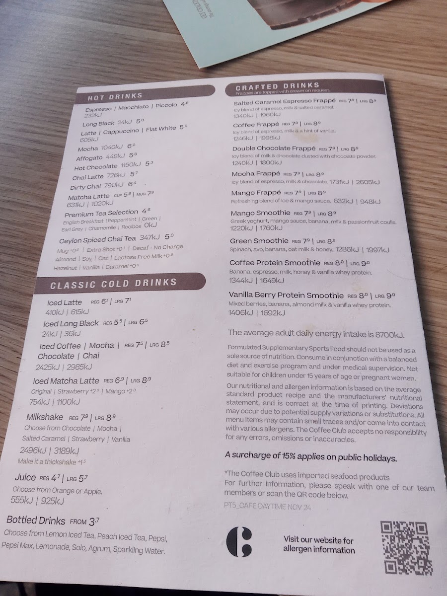 The Coffee Club Cafe - Mater Hill - 1