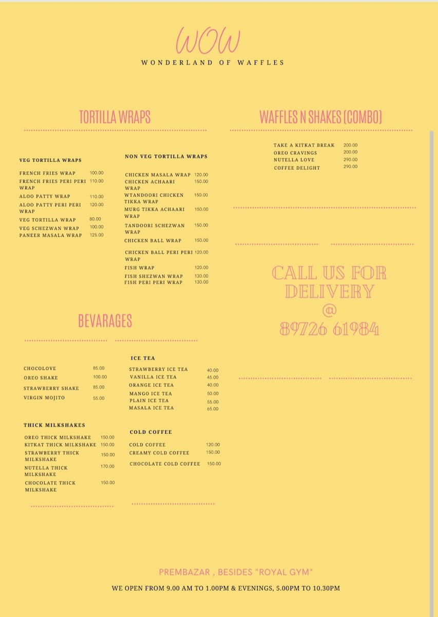 WOW. Wonderland of waffles - 2