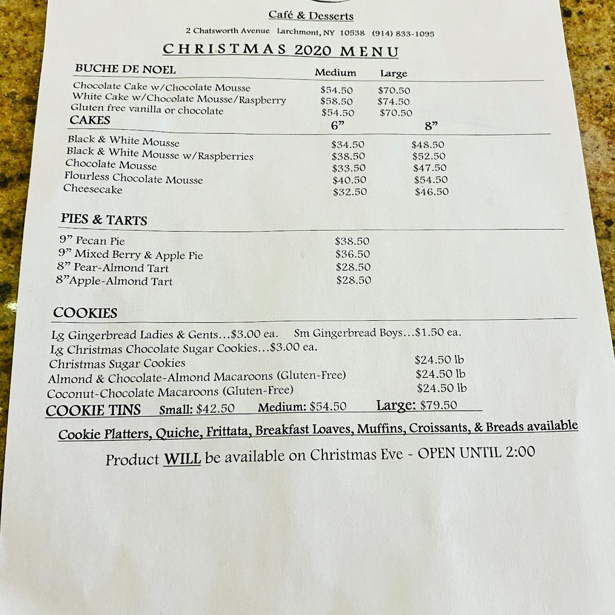 Bradley's Desserts & Catering - 1