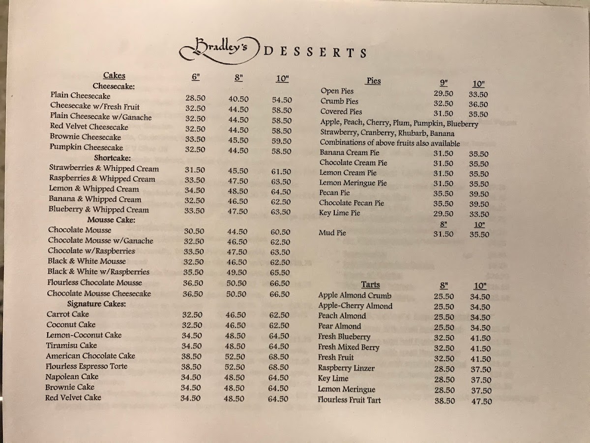 Bradley's Desserts & Catering - 10