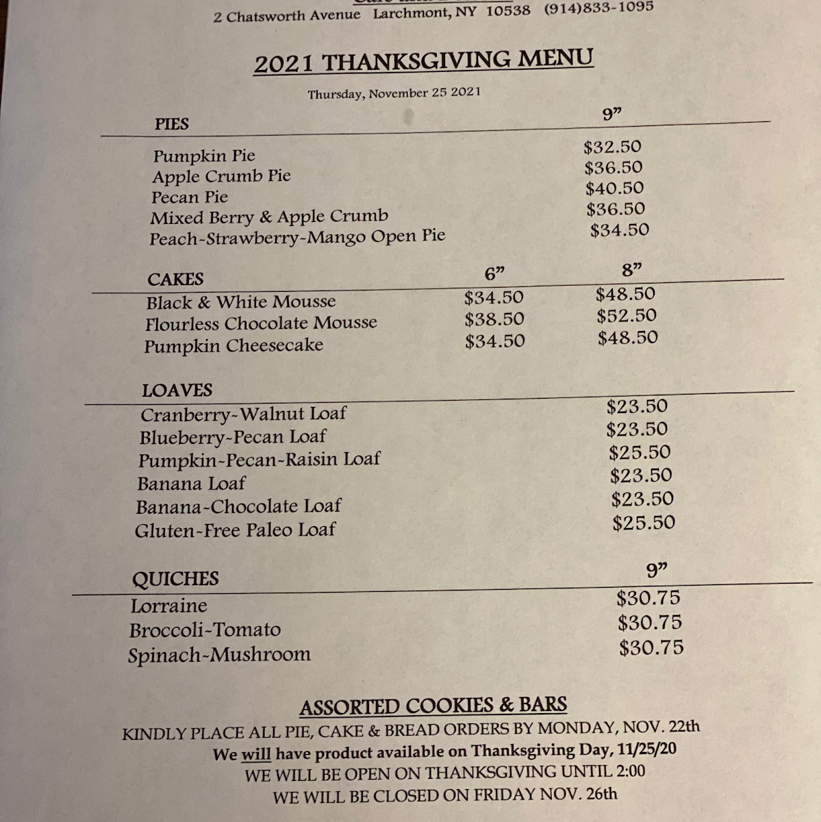 Bradley's Desserts & Catering - 3