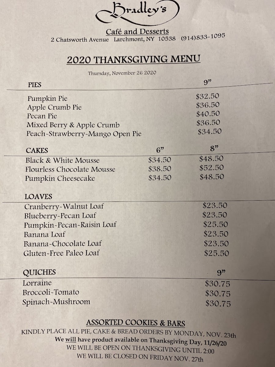 Bradley's Desserts & Catering - 8