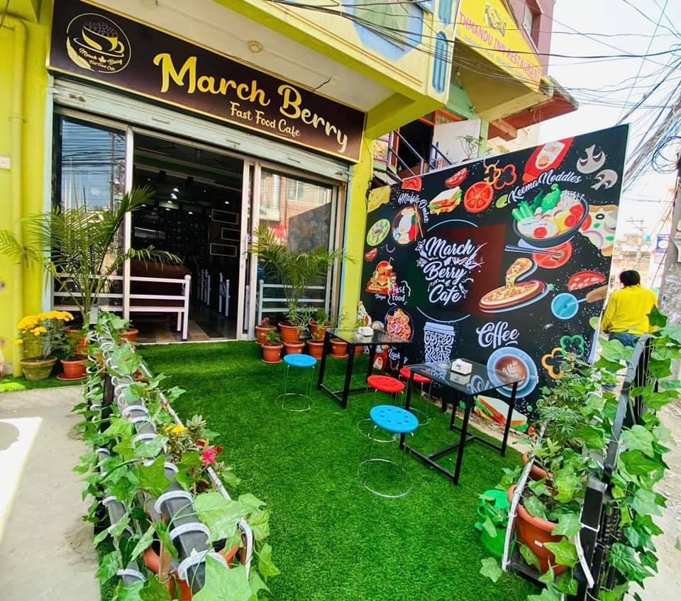 March Berry Fast Food Cafe