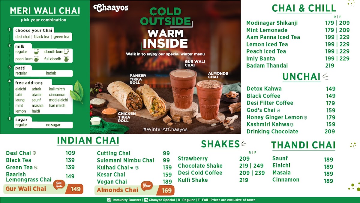 Chaayos Cafe at One India Bulls - 2