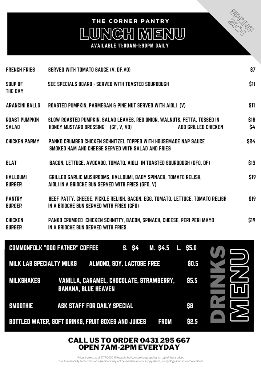 The Corner Pantry Cafe - 1