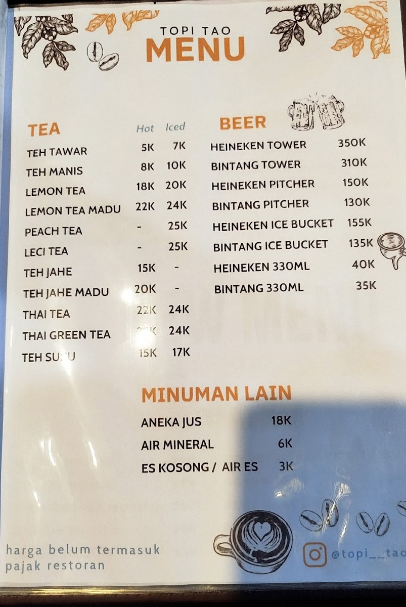 TOPI TAO COFFEE SHOP & RESTO - 7