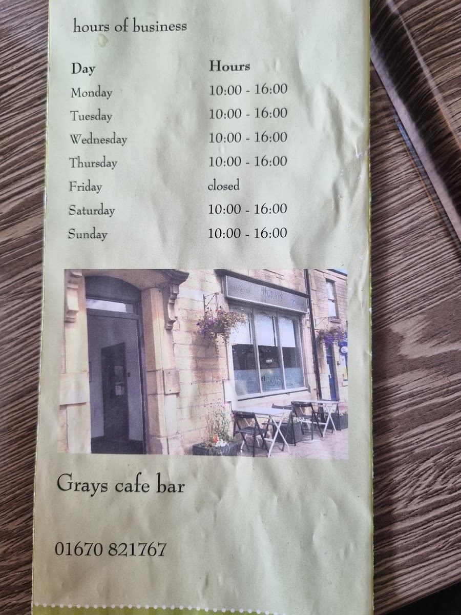 Grays Cafe Bar - 1