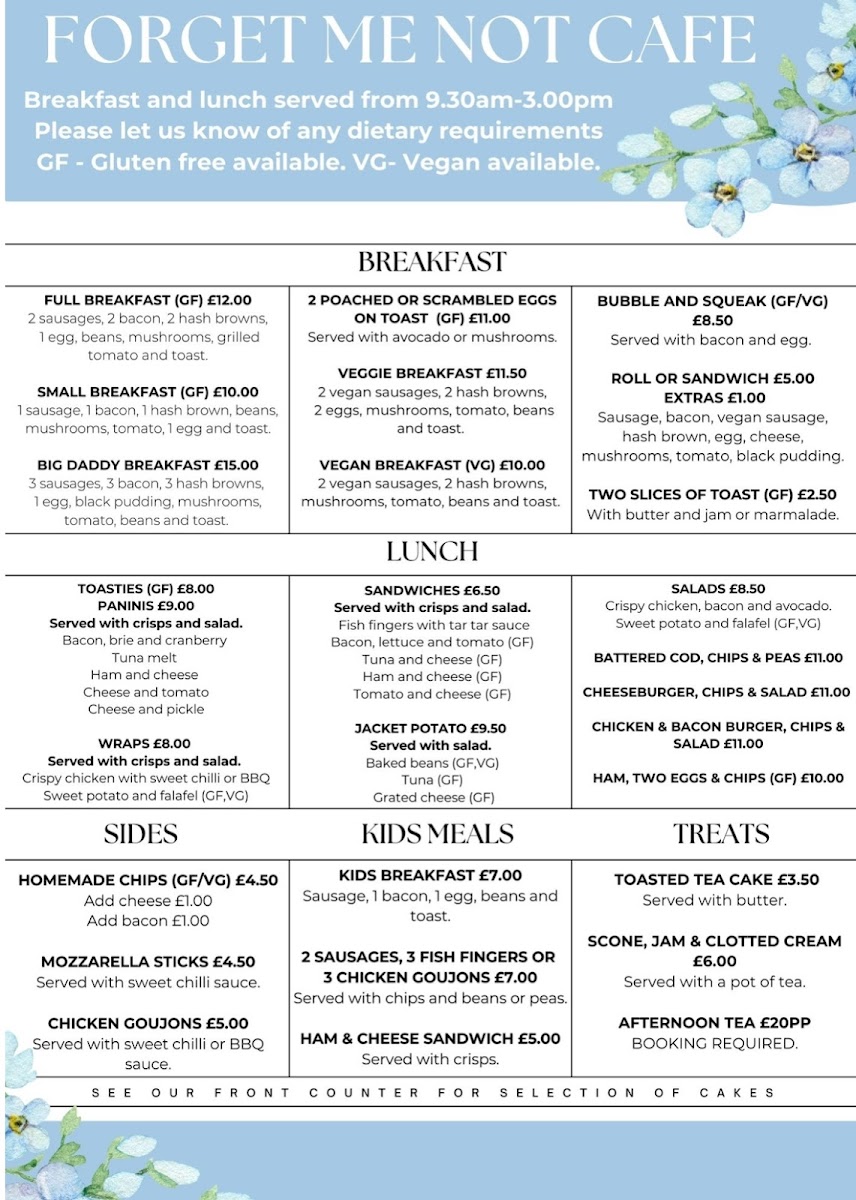 Forget Me Not cafe - 1