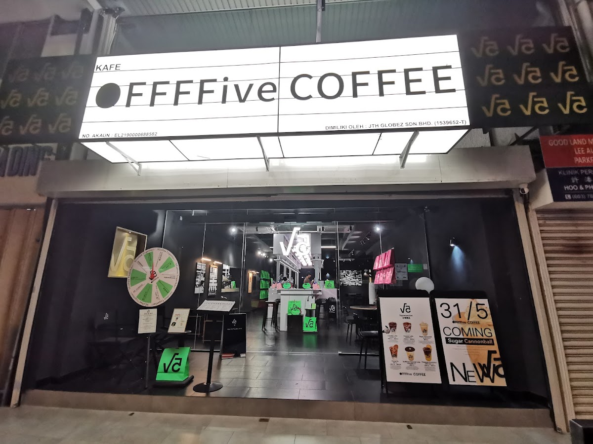 5 COFFEE (OFFFFIVE COFFEE) - KEPONG GI