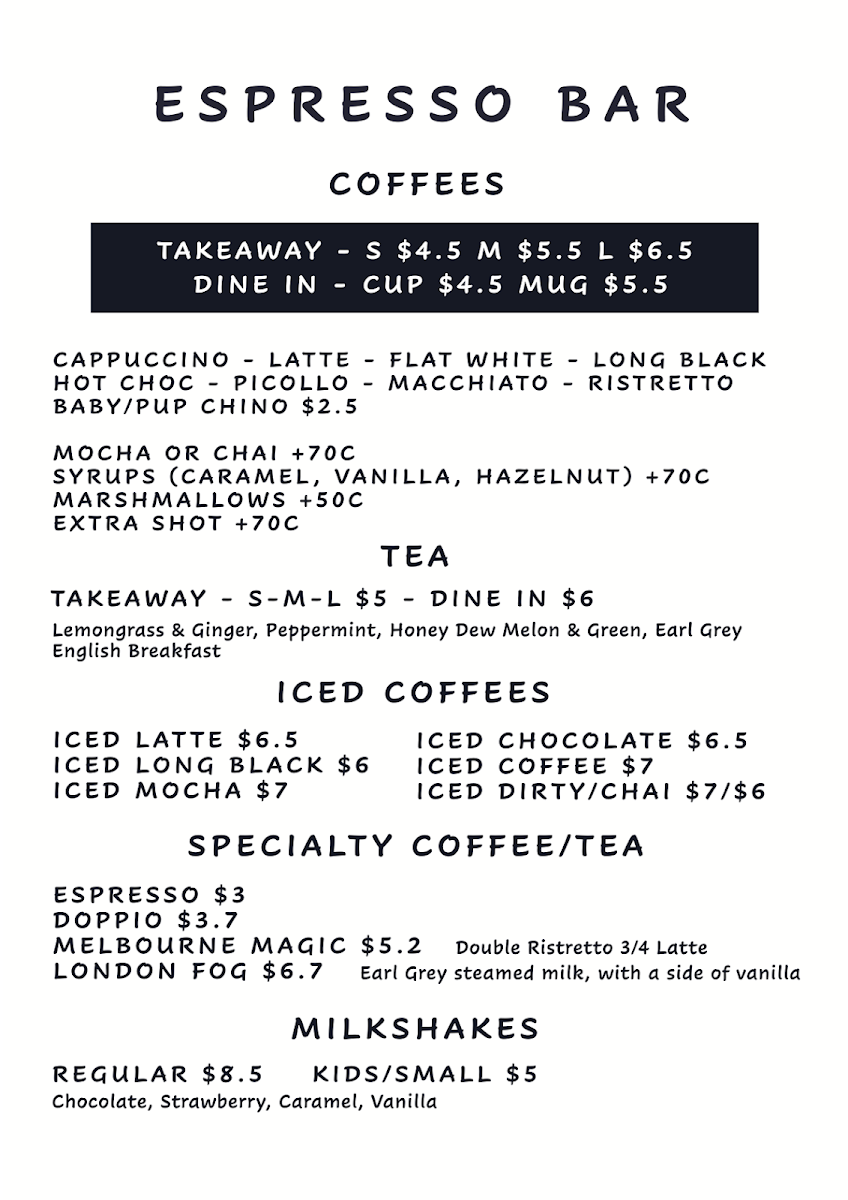 Miss. Milly's Espresso - 1