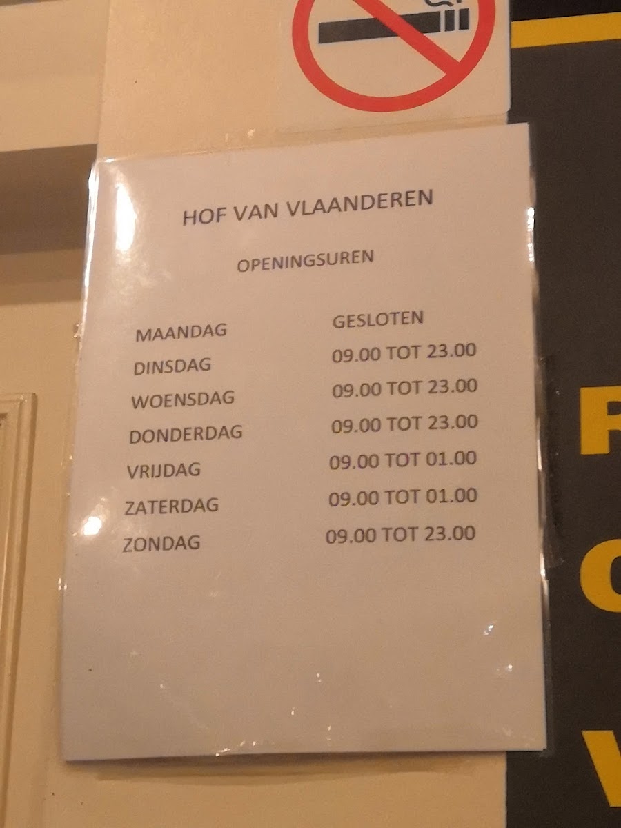 Cafe Hof Van Vlaanderen