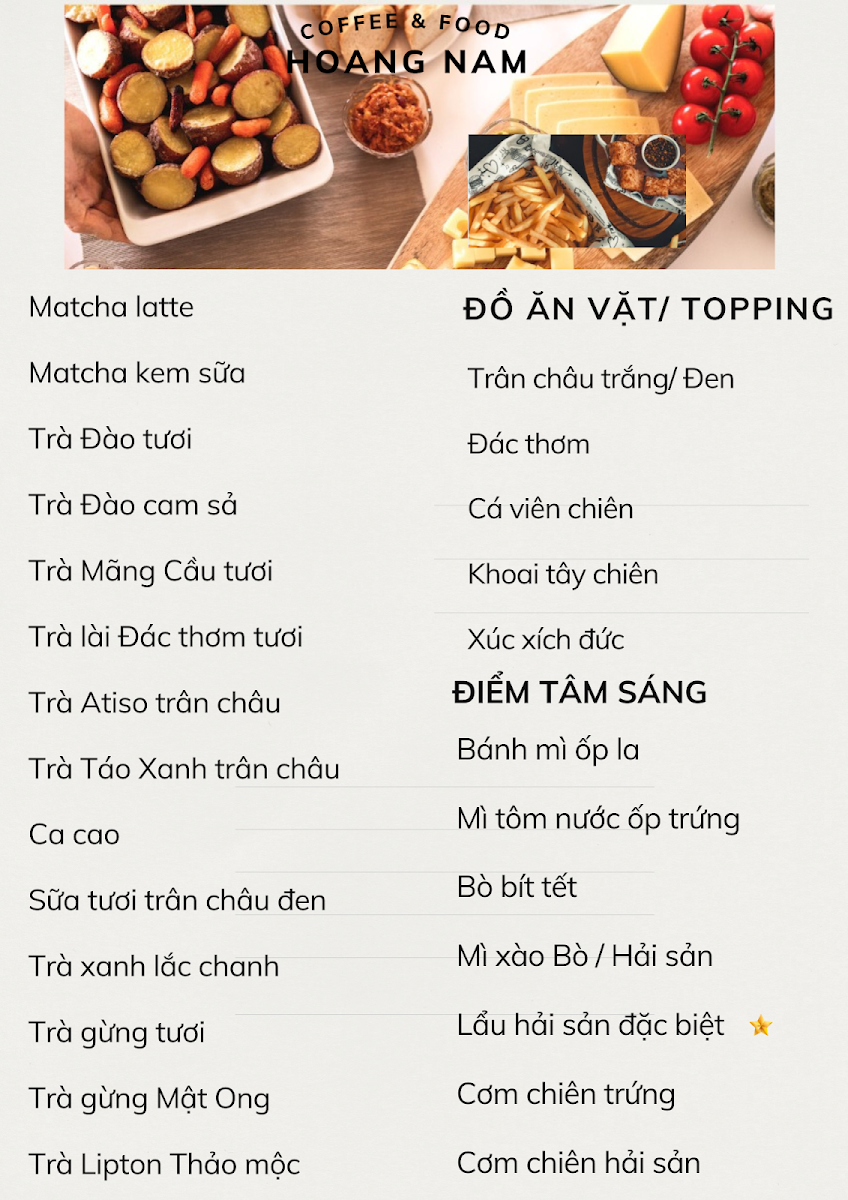 Coffee & Food Hoàng Nam - 1