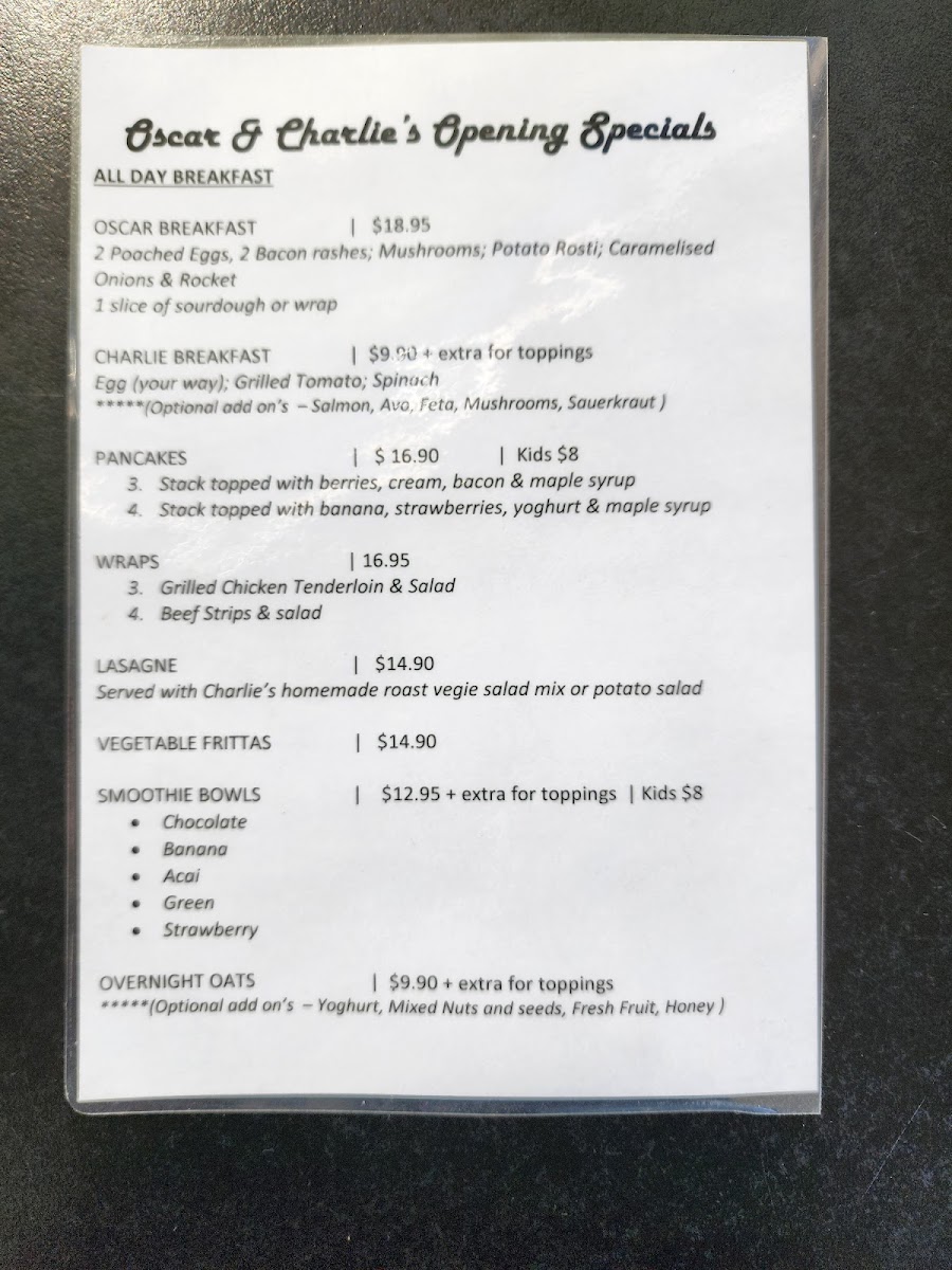 Oscar and Charlie Cafe - 4