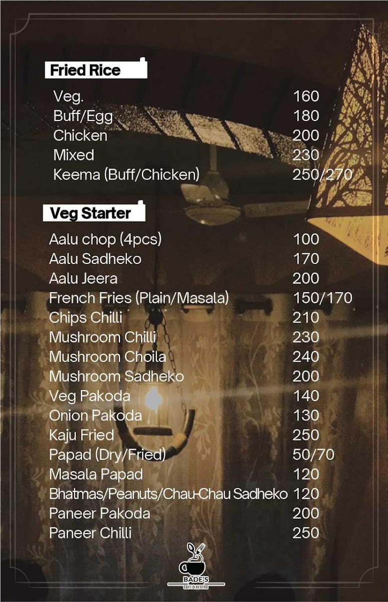 Bade’s Cafe & Restro. (बाडेस् क्याफे एण्ड रेष्ट्रो) - 1
