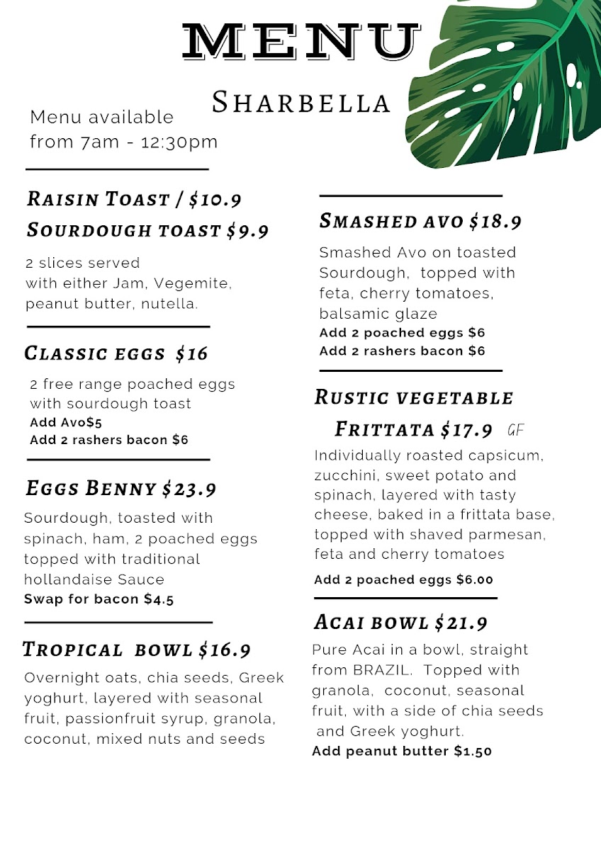 Sharbella Espresso - 1