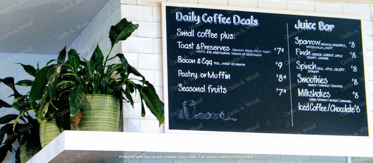 Sparrow & Finch Espresso - 1