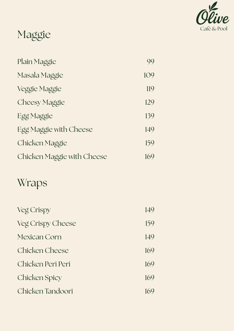 Olive - Cafe & Pool - 2