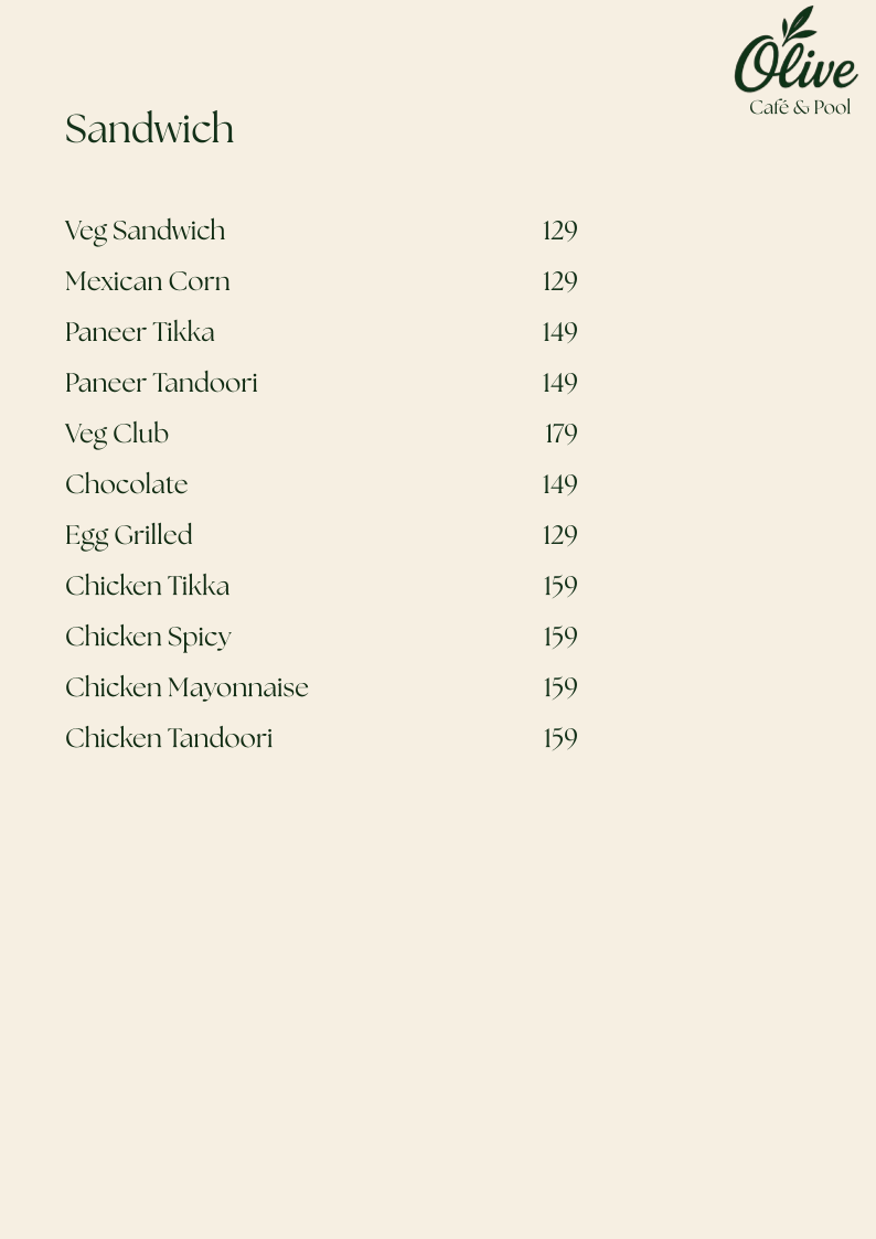 Olive - Cafe & Pool - 6