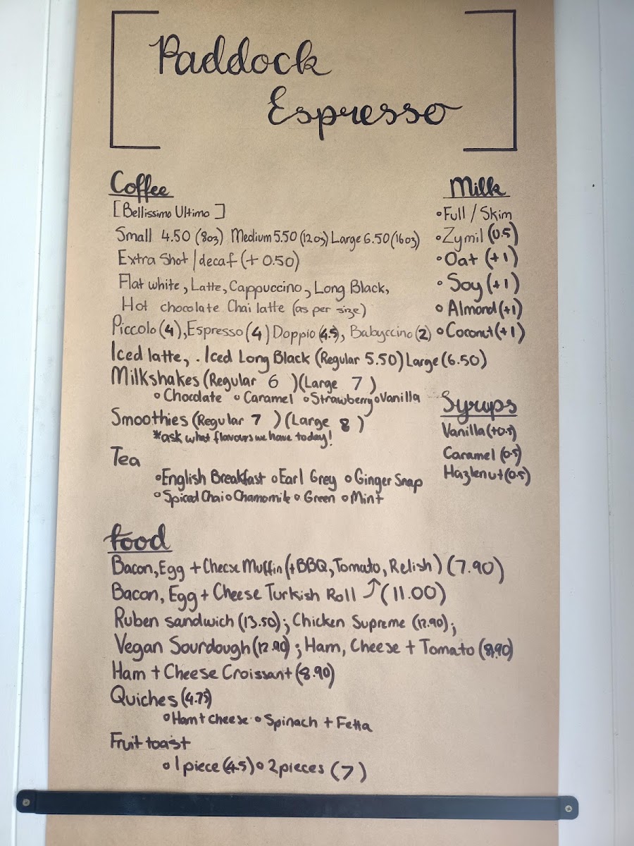 Paddock Espresso - 1