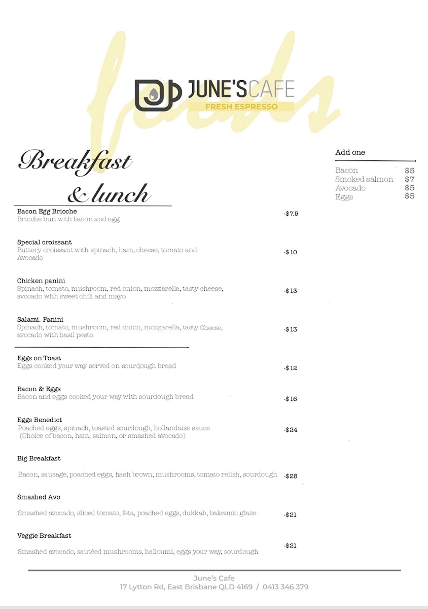 June's cafe Rochedale South - 1