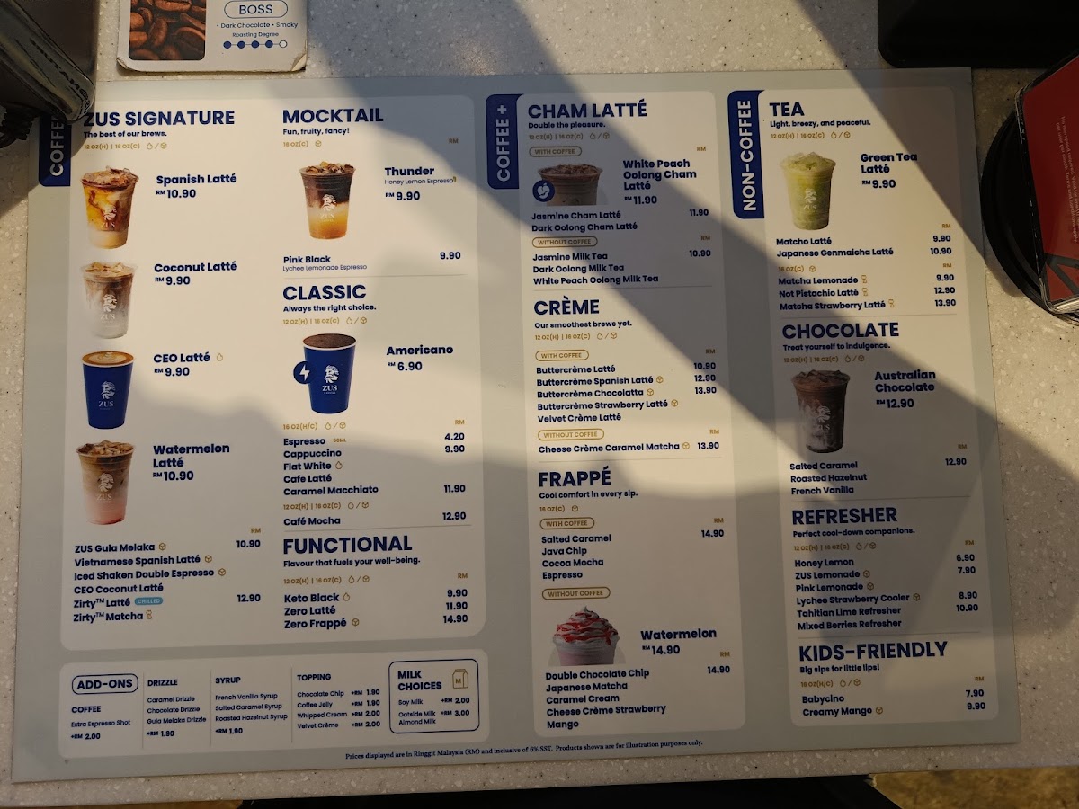 ZUS Coffee - Fortune Centra, Kepong - 1