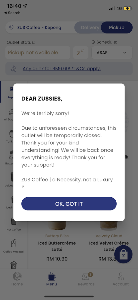 ZUS Coffee - Fortune Centra, Kepong - 7