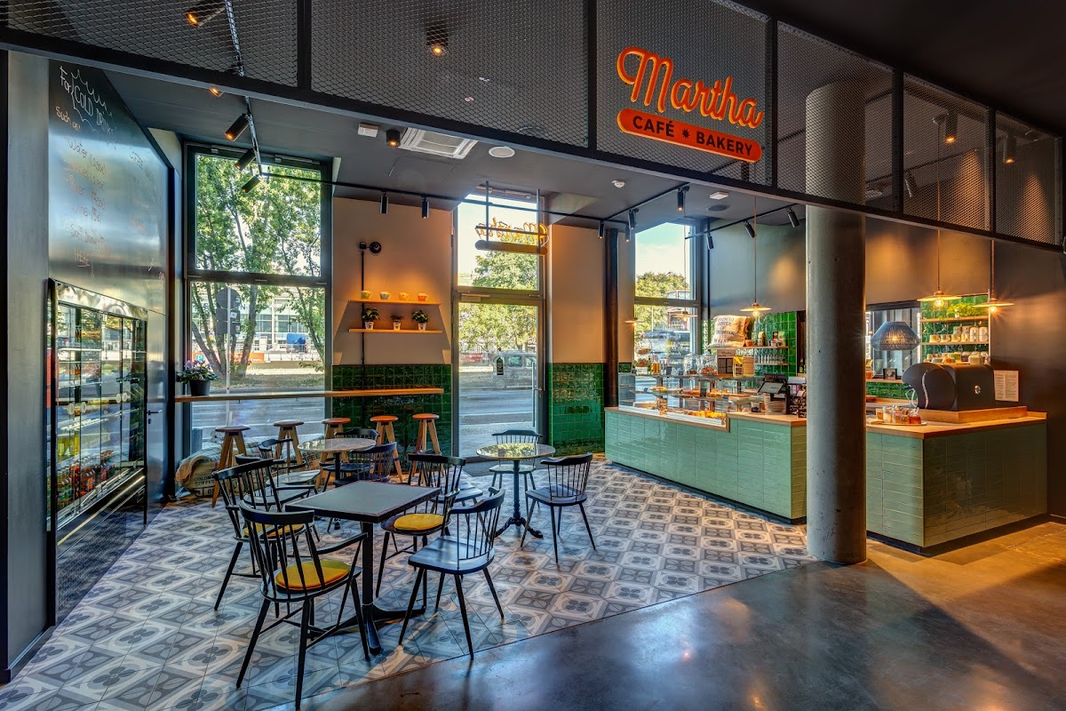 Cafe Martha at Schulz Hotel Berlin Wall