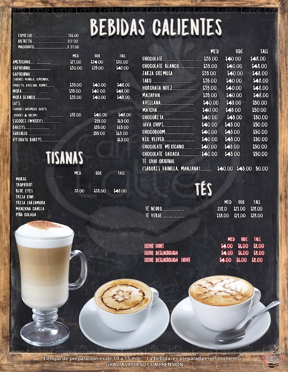 Caffe Latte Xalmimilulco - 1