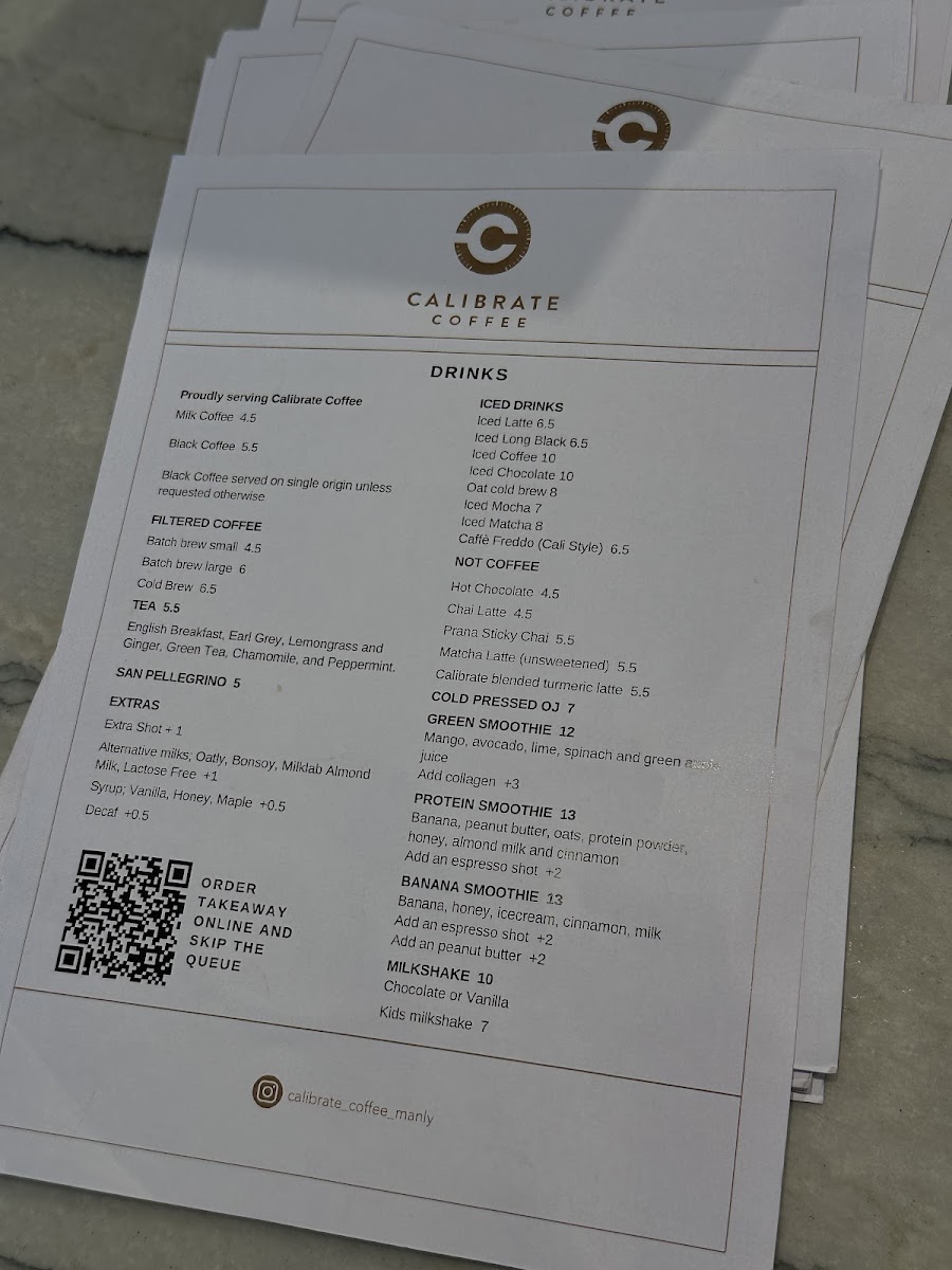 Calibrate Coffee Manly - 1