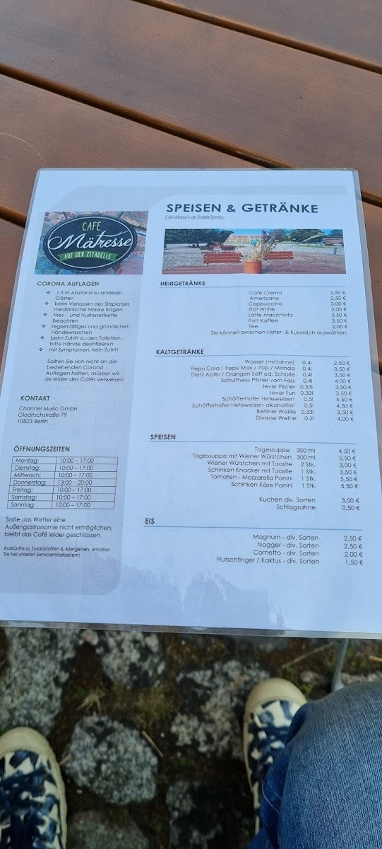 Café Mätresse auf der Zitadelle - 1