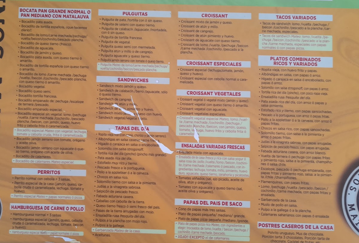 Cafeteria Hnos Mateo - 1