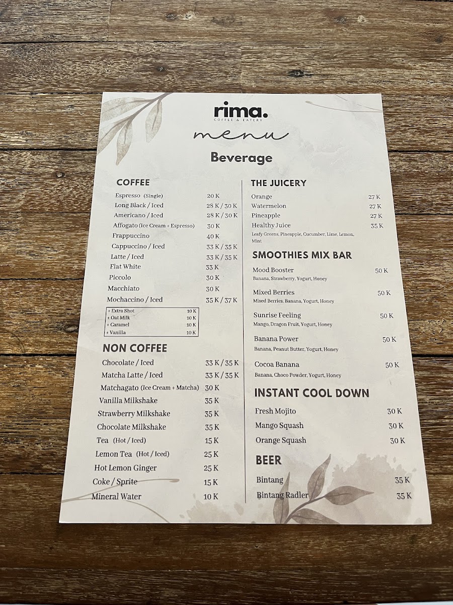 Rima Coffee Bali - 1