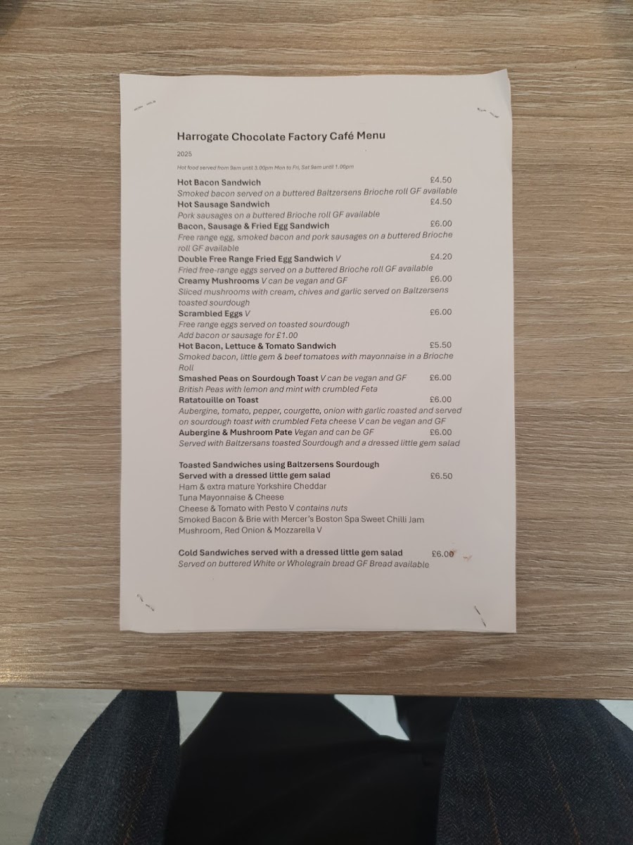 The Harrogate Chocolate Factory Cafe - 1