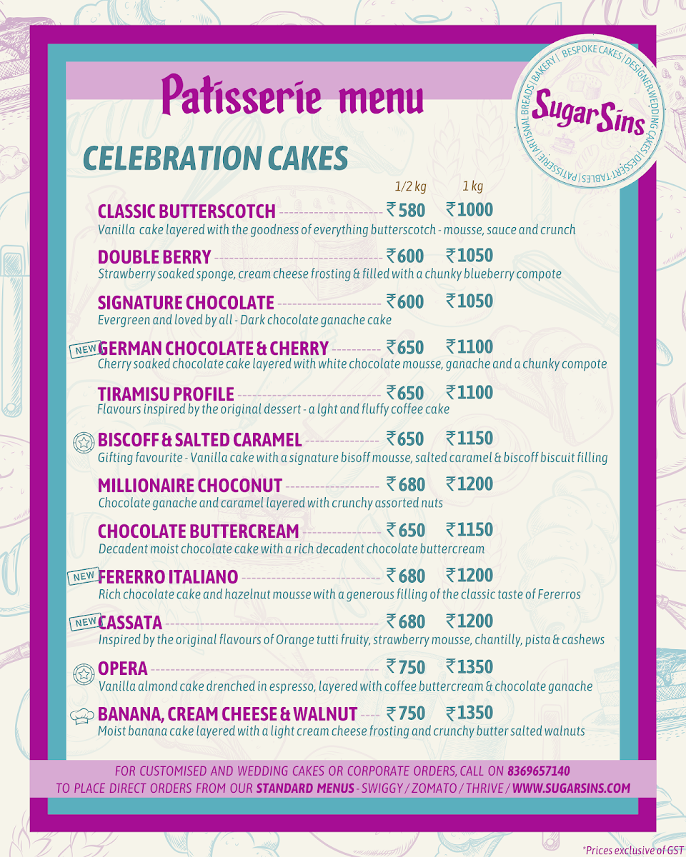 SugarSins Pastry Shop and Cafe - 10