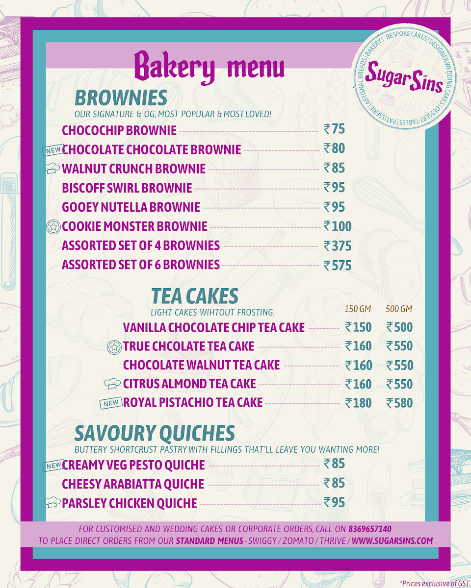 SugarSins Pastry Shop and Cafe - 4